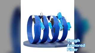 وصله سیم فیبر نوری زرهی SC UPC E2000