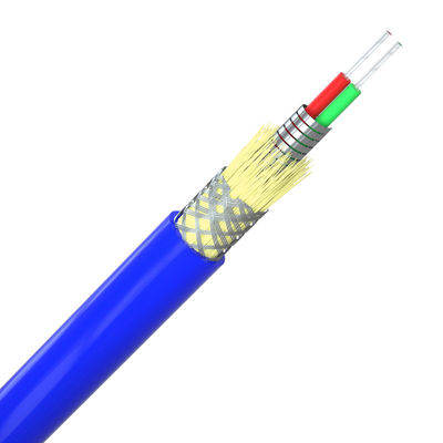 خرید 50/125 Flexible Spiral Steel Single Mode Armored Fiber Cable 2-288 Core ساخت آنلاین