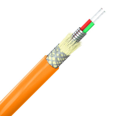 خرید Bundled Spiral Indoor Outdoor Armored Fiber Customized Tactical Multimode Fiber ساخت آنلاین