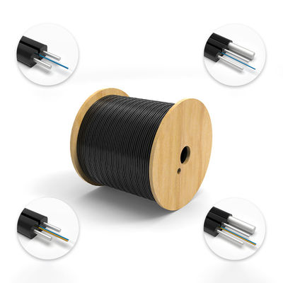 خرید Durable Jacket 4 Core GJYXCH GJYXFCH 1 Core 2 Core 1KM 2KM Optic Fiber Drop Cable for FTTH ساخت آنلاین