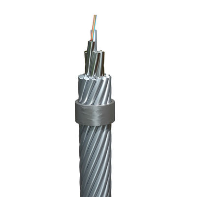 خرید HXCOWO Composite Fiber Optic Cable 2-288Core OPGW Outdoor Aerial Ground Wire ساخت آنلاین