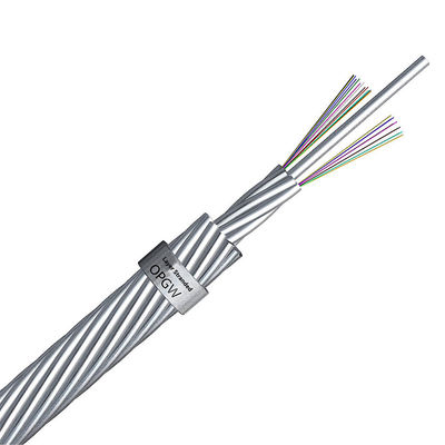 خرید 12 Core Aerial OPGW OPPC Armoured Fiber Optic Cable G652D G655 5km 3km 2km ساخت آنلاین