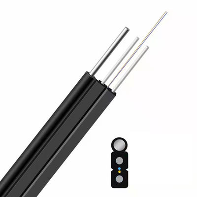 خرید 1F Customized Color Figure 8 Self-supporting Bow-type GJYXCH FTTH Flat Drop Outdoor Fiber Optic Cable ساخت آنلاین