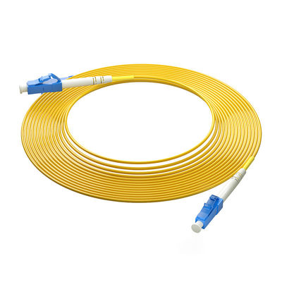 خرید Customized Lengths LC-LC APC/UPC Single Mode Simplex Armored Fiber Optic Cable Patch ساخت آنلاین
