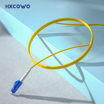 خرید فیبر نوری Pigtail 2.0mm تک حالته نارنجی LSZH فیبر نوری Pigtail تولید آنلاین