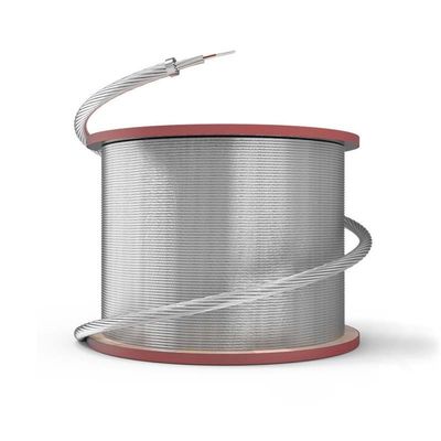 خرید Overhead Ground OPGW HXCOWO 12 16 24 32 36 48 Core Power Fiber Optic Cable ساخت آنلاین