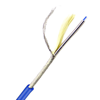خرید GJFJKV SM / MM Armored Optical Fiber PVC Jacket Fibre Optic Cable Armoured ساخت آنلاین