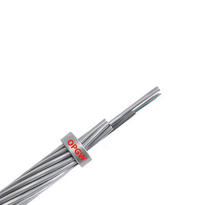 خرید 40- 70C HXCOWO Earth Wire Anti Lighting OPGW Fiber Optic Cable 2-288 Cores ساخت آنلاین