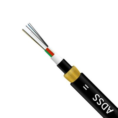 خرید Overhead ADSS Aerial Fiber Optic Cable Single / Double Jacket Leather ساخت آنلاین
