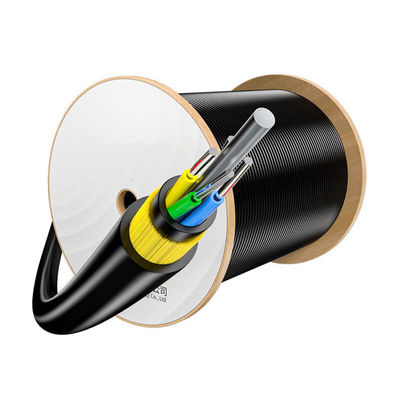 خرید 100m 200m Span Outdoor Aerial Fiber Optic Cable G652D کابل فیبر نوری ADSS تولید آنلاین