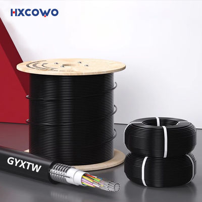 خرید کابل فیبر زرهی فضای باز HXCOWO GYXTW برای انتقال سیگنال داده شبکه پایدار تولید آنلاین
