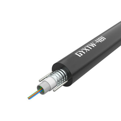 خرید 4 6 8 10 12 Core GYXTW Armoured Fiber Optic Cable for Network Data Signal Transmission ساخت آنلاین