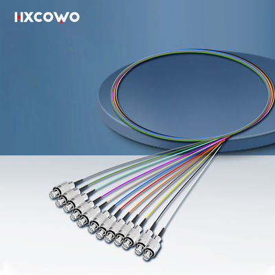 خرید شبکه 4g Single Mode Pigtail 1.5M Telecom Grade 0.9mm FC 12 Core Round Head تولید آنلاین