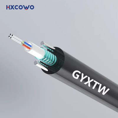 خرید Customized 4 Core Outdoor Armored Fiber Optic Cable G652D G657A ساخت آنلاین