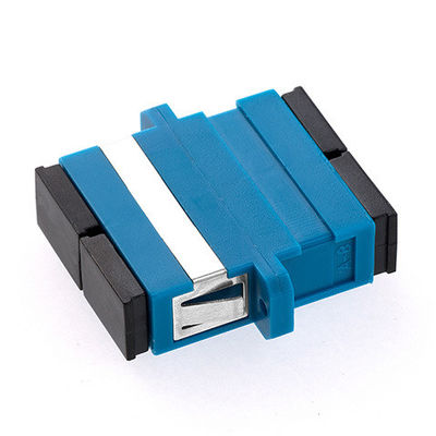 خرید FTTH SC Male LC Female Duplex Fiber Optical Adapter With Flange Hybrid Adapter 10 ساخت آنلاین