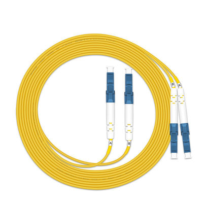 خرید MM OM3 2mm/3mm Duplex LC/UPC Fiber Optic Cable Patch for Customized Colors Benefit ساخت آنلاین