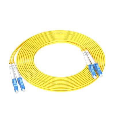 خرید Ordinary Fiber Cable Patch 3m LC-LC 2core 3.0mm by HXCOWO Wavelength 850nm/1310nm/1550nm ساخت آنلاین