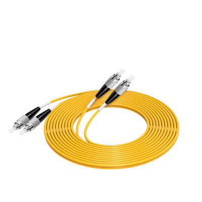 خرید 3.5m 3m FC-FC Duplex Fiber Optic Cable Patch for HXCOWO OM1 OM2 OM3 50/125 PVC LSZH ساخت آنلاین
