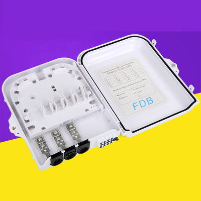 خرید PC/ABS 8 Core Optical Fiber Terminal Box Wall Mounted Outdoor Fiber Termination Box ساخت آنلاین