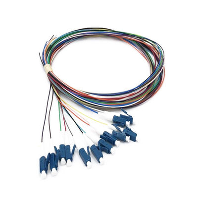 خرید LC SM 9/125 UPC Pigtail فیبر نوری 1 متری FTTN چند حالته فیبر پیگتیل تولید آنلاین