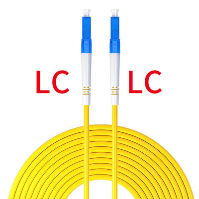 خرید فايبر آپتيک پاتچ Cord LC UPC/LC UPC 2.0mm PVC OFNR 9/125 Single Mode Fiber Optic Cable Patch ساخت آنلاین