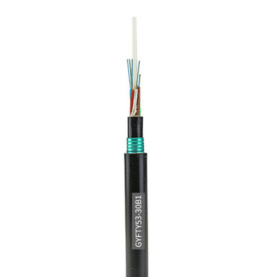 خرید GYFTA53 Singlemode G652D Non-Metallic Material Water Proof Armored Fiber Optic Cable ساخت آنلاین