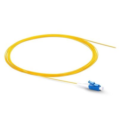 خرید Yellow Jacket LC UPC Pigtail 2.0mm 1m Length Fiber Optic Cable Pigtail ساخت آنلاین
