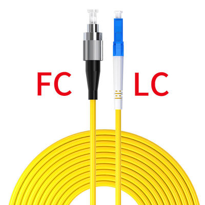 خرید HXCOWO FC-LC/UPC Fiber Optic Cable Patch in Customized Colors with High Durability ساخت آنلاین