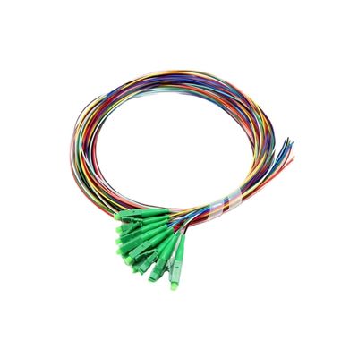 خرید Customized LC Fiber Pigtails 0.9mm 2mm 3mm Cable Diameter Patch Cord Pigtail ساخت آنلاین