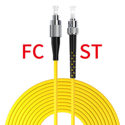 خرید Customized Colors Fiber Optic Patch Cord for Fast Data Transfer in Single Mode Networks ساخت آنلاین