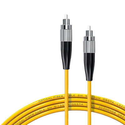 خرید HXCOWO FC-FC Singlemode 3.0mm LSZH Fiber Optic Cable Patch with 2 and Wide Application ساخت آنلاین