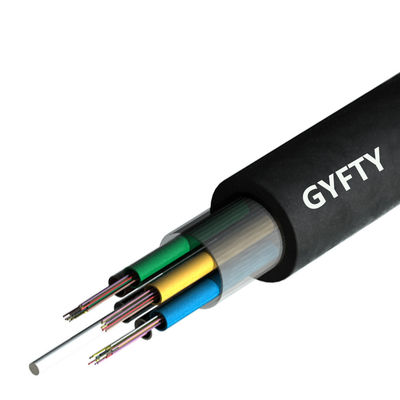 خرید کابل فیبر بیرونی GYFTY 2 4 6 8 144 هسته در هر متر لیزر قطره FTTH کابل بیرونی تولید آنلاین
