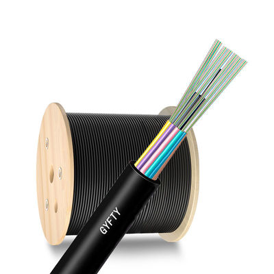 خرید HDPE Jacket HXCOWO GYFTY 2-288Core SM G652D Duct Fiber Optic Cable for Connection ساخت آنلاین
