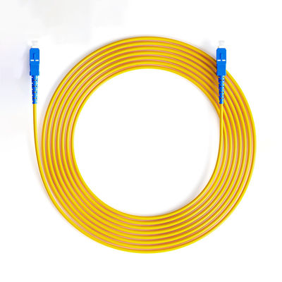 خرید Wiegand Network PVC Jacket SC/UPC Single Mode Simplex Armored Fiber Optic Cable Patch ساخت آنلاین