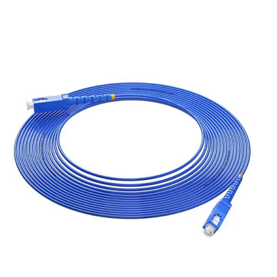 خرید HXCOWO FTTH Solution Flexible Spiral Armored Fiber Optic Cable Patch With SC UPC Connector ساخت آنلاین