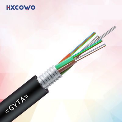 خرید Customized Color GYTA Armored Fiber Optic Cable for Stranded Loose Tube Communication ساخت آنلاین