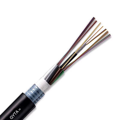 خرید OEM ODM Single Mode Armored Fiber Cable HXCOWO 6 8 12 24 Core ساخت آنلاین
