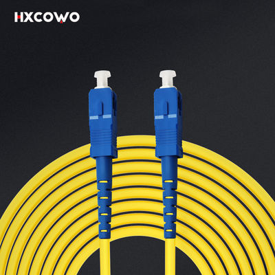 خرید وصله کابل فیبر نوری زرهی FTTH G652D G657A1 G657A2 HXCOWO SC SC UPC APC تولید آنلاین