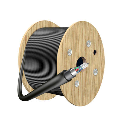 خرید SM/MM/OM3 Direct Burial Fiber Optic Cable Double Sheath Direct Buried Cable ساخت آنلاین
