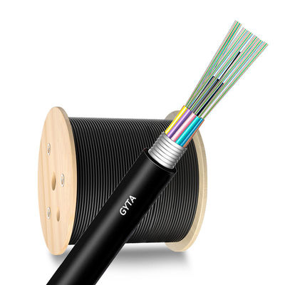 خرید Telecom Communication G652D Outdoor Optical Fiber Cable GYTA/GYTS 2-288 Cores ساخت آنلاین