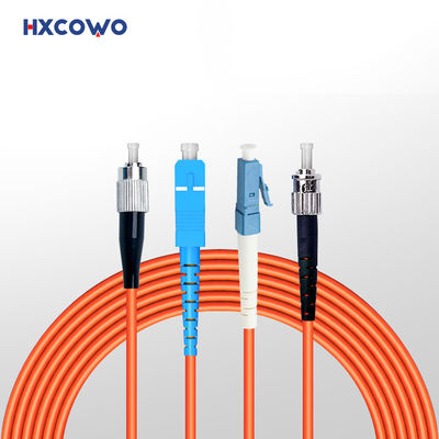 خرید Simplex Duplex FTTH Patch Cord SC/LC/FC/ST UPC/APC Multimode Fiber Patch Cable ساخت آنلاین