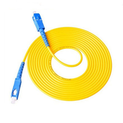 خرید G652D/G657A1/G657A2/OM1/OM2/OM3/OM4 Fiber Optic Drop Patchcord With SC-SC Connector ساخت آنلاین