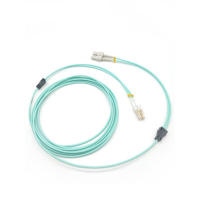 خرید LSZH 3.0mm Duplex 5M Stainless Steel Armored ZIP Fiber Patch Cord For Data Centers ساخت آنلاین
