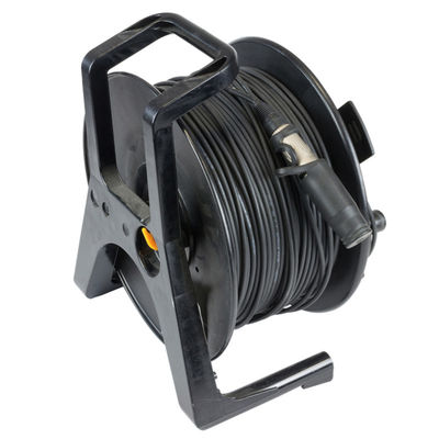 خرید Black Tactical Fiber Optic Cable Assembly CE ROHS ISO Military Tactical Cable ساخت آنلاین