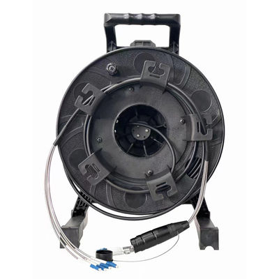 خرید LSZH PVC TPU Jacket Tactical Fiber Cable Customization Tac Fiber Cable ساخت آنلاین