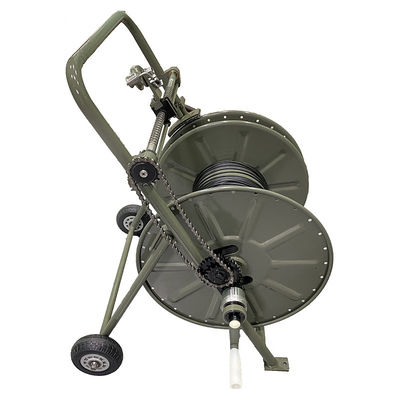 خرید LSZH Tactical Fiber Optic Cable Reel ROHS ISO Enhanced FTTx Connectivity ساخت آنلاین
