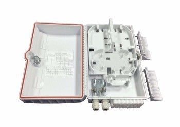 جعبه پایانی کابل فیبر نوری FTTH-0216-D، اتصال سریع به اینترنت جعبه گره مشترک فیبر نوری